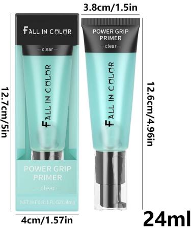 Powder Grip Primer - Face Primer Gel for Invisible Pores 24ml Concealer Application Invisible Pores Makeup Gel Base Protect Makeup for Skin Qmisify 01#green - Buy Online on SooperMarket.com