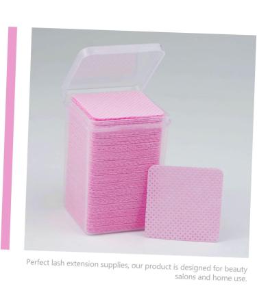 Beavorty 1600 Pcs Lint-Free Eyelash Extension Glue Wipes & Nail Remover Pads - Pure Cotton Anti-Clogging Pads for Salons - Buy Online on SooperMarket.com