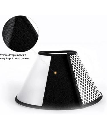 Adjustable Pet Cone Collar for Large Dogs | Lightweight Elizabethan Protective Collar (43.5-50CM) - Shop Now! - Buy Online on SooperMarket.com