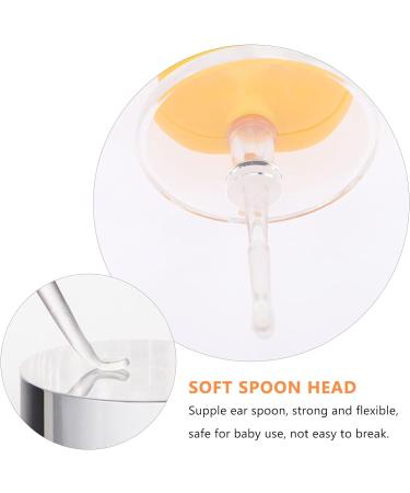FOMIYES LED Ear Wax Removal Tool with Light | Ear Pick & Earwax Cleaner Set for Toddlers | Orange Earbuds Included - Buy Online on SooperMarket.com