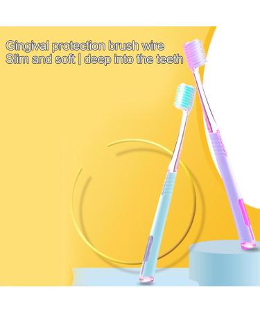 Soft Bristle Toothbrush for Gentle Dental Care - Effective Cleaning for Adults | International Shipping Available - Buy Online on SooperMarket.com