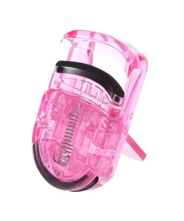 Mini Portable Pink Eyelash Curler - Rubber Clip for Perfect Curl | International Shipping - Buy Online on SooperMarket.com