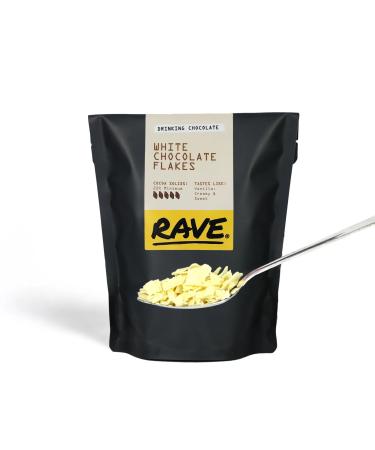Rave Coffee Drinking Chocolate Flakes (White)