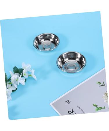 CIYODO 5 Pcs Vinegar Soy Toy Sauce Dishes Tray Vinegar Dish Spicy Soy Sauce Dishes Vinegar Soy Dish Silver - Buy Online on SooperMarket.com