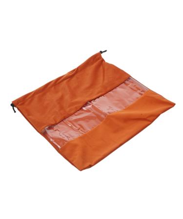 CANIGHT Hair Dryer Storage Bag Anti-scratch Hairdryer Bags Low Wattage Hairdryer Portable Bags Suede 32x28x0.6cm Coffee
