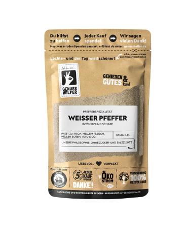 Bremer Gew rzhandel white pepper ground intense spiciness classic spice ideal for cooking 100g 100 g