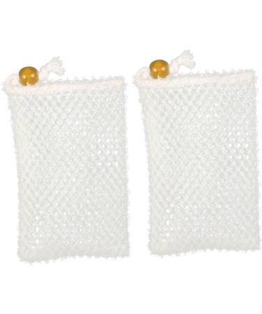 PLAFOPE 2 Pcs Soap Bath Sponge Swirl Bathing Soap Net Handmade Soap Shower Face Sponge Nylon - Buy Online on SooperMarket.com