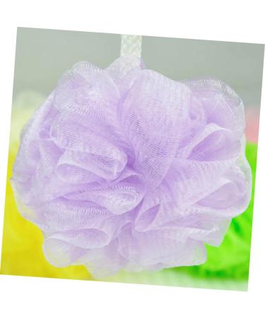 4PCS Bath Mesh Pouf Shower Sponge - Soft Bath Loofahs & Bath Balls for Luxurious Cleansing | International Shipping Available - Buy Online on SooperMarket.com