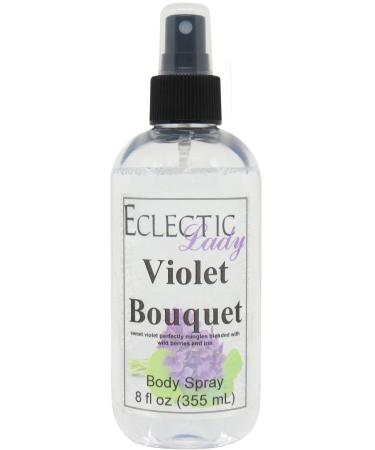 Violet Bouquet Body Spray (Double Strength) 16 ounces Body Mist for Women with Clean Light & Gentle Fragrance Long Lasting Perfume with Comforting Scent for Men & Women Cologne with Soft Subtle 16 Fluid Ounces (Double Strength)
