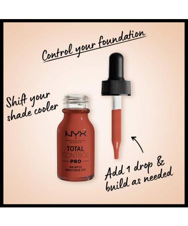 NYX Total Control Pro Drop Foundation - Cool Hue Shifter - Buy Online on SooperMarket.com
