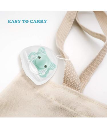SUPVOX 4-Pack Transparent Pacifier Cases | Portable Storage Box for Newborns Babies & Toddlers - Ideal Baby Essentials - Buy Online on SooperMarket.com