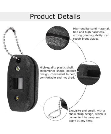 Keenso Blade Sharpener for Figure Skating Precision Pencil Pointer & Grinding Tool with Bag Essential Razor Sharpening Kit for Figure Skaters - Buy Online on SooperMarket.com