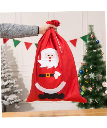 KOMBIUDA 4 1 Bags Medium Size Merry Christmas Sack Candy Bag for Christmas Oversized Child Handbag - Buy Online on SooperMarket.com