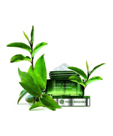 Yves Rocher Elixir Jeunesse Day Care Cream - Anti-Pollution Repair for Normal to Combination Skin | 50ml - Buy Online on SooperMarket.com