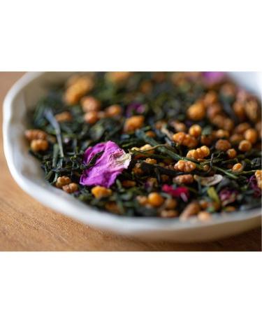 Smith Teamaker Rose City Genmaicha No. 1912 | Caffeinated Green Tea Blend with Sencha, Genmai & Rose Petals - 15 Sachets - Buy Online on SooperMarket.com