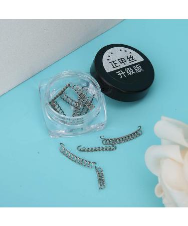 Ingrown Toe Wire Fixer 2 Box Fixer Toenail Correction Corrector Lifter Tool Nail Ingrowing Pedicure Care with 6 Sizes for Nail Toe Straighteners Recover Foot Care Men and Women - Buy Online on SooperMarket.com