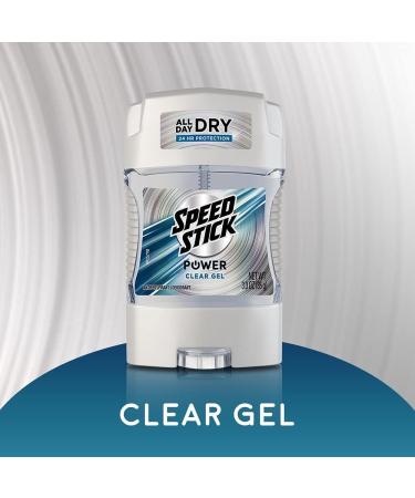 Speed Stick Power Clear Gel Anti-Perspirant Deodorant 3oz (Pack of 8) - Buy Online on SooperMarket.com