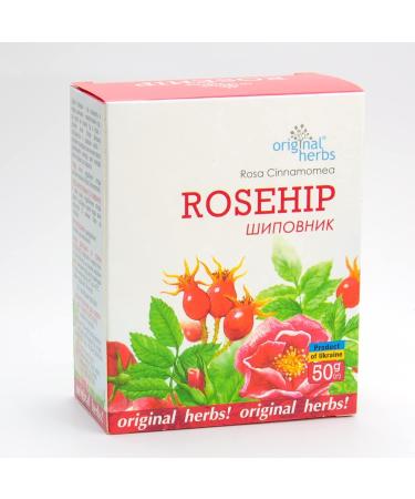 ROSEHIP ROSA CINNAMOMEA | Original Herbs Herbal Tea Wild Crafted Herbs Tea 50g - Buy Online on SooperMarket.com