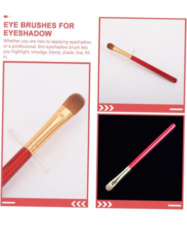 FOYTOKI Precision Eyeshadow Brush Eye Makeup Eye Makeup Tool Eye for Makeup Concealer Brush Velvet Bag Carton Eyes - Buy Online on SooperMarket.com