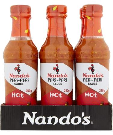 Nando's Peri Peri Hot Sauce 250g - Buy Online on SooperMarket.com