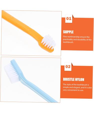 CORHAD 10pcs Supplies Nylon Oral Dog Pet Puppy for Clean Tooth Dual-head Portable Pets Handheld Small - Buy Online on SooperMarket.com