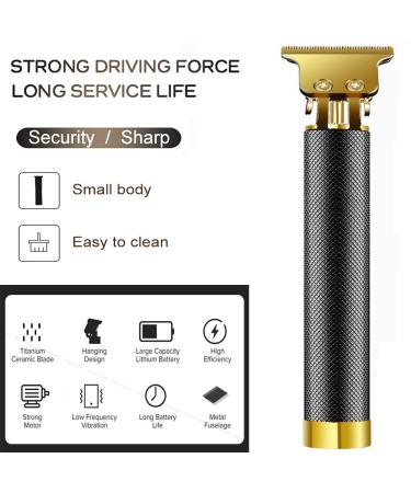 Buy AUPancc Professional Cordless Hair Trimmer - 0mm Bald Clippers for Men | Zero Gapped T-Blade Beard Shaver - International Shipping Available - Buy Online on SooperMarket.com