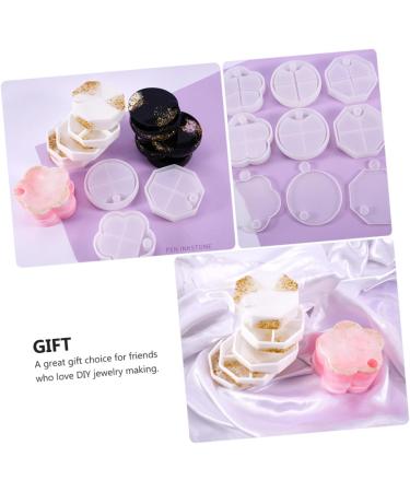 STOBOK 3pcs Box Jewelry Box Silicone Mold Candle Holders Candle Supplies Die Making Mold Ring Box To Rotate White 10.8X10.2X2.6CM - Buy Online on SooperMarket.com