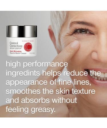 CONTROL CORRECTIVE Anti-Wrinkle Face & Neck Cream - Advanced Peptide Moisturizer for Aging Skin Hydrating & Firming 2 Oz - Buy Online on SooperMarket.com
