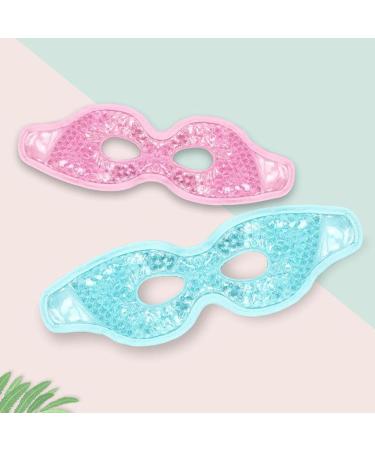 kawehiop Refreshing Gel Eye with Eye Holes for Soothing Eyes Puffiness Blue 1Set 1Set Blue - Buy Online on SooperMarket.com