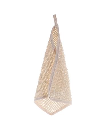 FRCOLOR 5pcs Body Towels Set - Exfoliating Bath Scrubbers for Shower, Travel, and Face - Ramie Square Scarf - 28x25cmx5pcs - Buy Online on SooperMarket.com