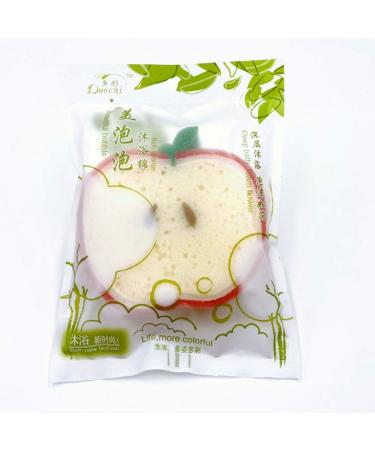 Buy 2pcs Sponge Bath Loofahs - Nutragina Healthy Skin Shower Balls for Kids - Red Bath Wipe - Buy Online on SooperMarket.com
