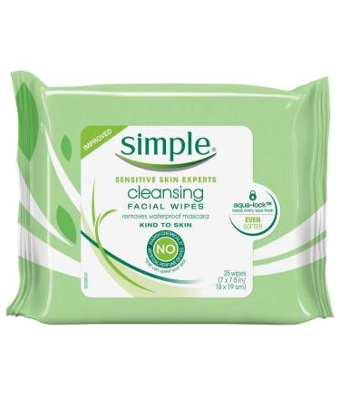 Simple Clean Face Wipes Size 25ct Simple Clean Face Wipes 25ct