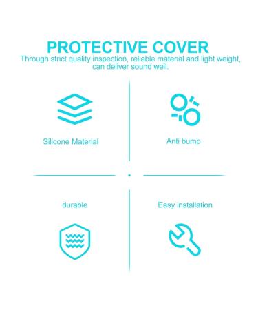 Buy POPETPOP Portable Silicone Stethoscope Head Covers - Diaphragm Protector Accessory (Blue) | International Shipping Available - Buy Online on SooperMarket.com