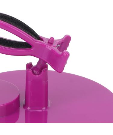 Nail Polish Holder Wide Angle Adjustable Nail Polish Holder Amateur Painting Base (Purple) - Buy Online on SooperMarket.com