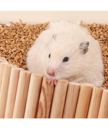 Rat Ladder Bridge Wooden Hamster Climbing Ladder and Swing Small Animal Bendable Fence Climbing Stair Toy Cage Accessories for Bird Parrot Hamsters Chipmunks - Buy Online on SooperMarket.com
