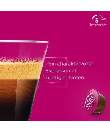 Nescaf Dolce Gusto Espresso - 48 Capsules 100% Arabica Fruity Notes & Velvet Crema - Buy Online Internationally - Buy Online on SooperMarket.com