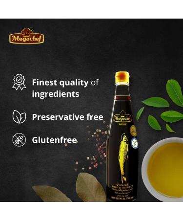 MEGACHEF Premium Seasoned Fish Sauce - 620g - Authentic Thai Flavor for International Shipping - Buy Online on SooperMarket.com
