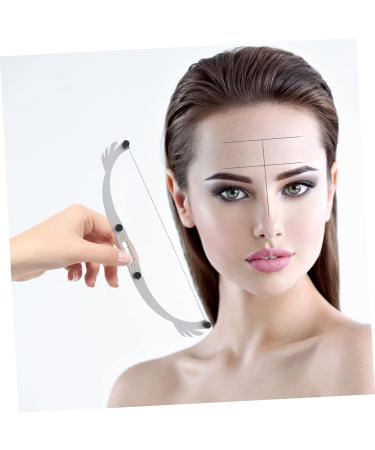 Beavorty 4pcs white eye brow shaping kit white outfit eyebrow shaping kit suite foldable eyebrow line - Buy Online on SooperMarket.com