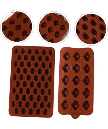 Alipis 10 Pcs Chocolate Mold Cookie Baking Soap Mold Silicone Lollipop Mold Muffin Silicone Molds Pudding Kitchen Frying Mould Ice Cube Trays Chocolate Baking Mold Ice Cubes Fondant Mold - Buy Online on SooperMarket.com