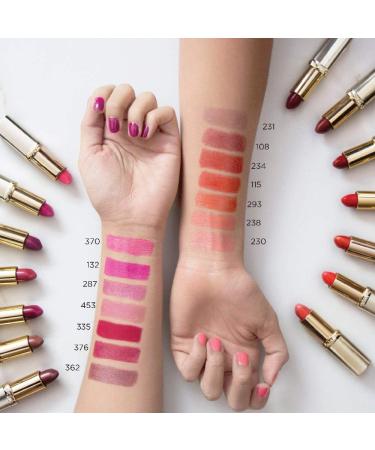 L'Oreal Paris Color Riche Lipstick 132 Magnolia Irr verent 5ml 132 Magnolia Irreverent 1 count (Pack of 1) - Buy Online on SooperMarket.com