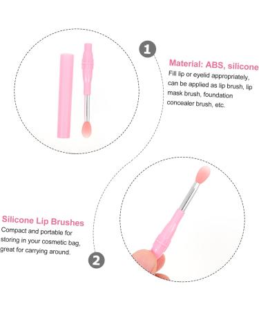 Baluue 24 Pcs Silicone Lip Brush Makeup Lip Brush Makeup Brush Mask Brush Eyeshadow Abs - Buy Online on SooperMarket.com