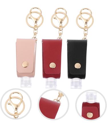 Abaodam 3 Sets Pendant Keychain for Keys Empty Bottle Keychain Travel Bottle Keychain Bags - Buy Online on SooperMarket.com