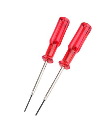 Hicello Hexagonal Screw Driver  1.5mm Industrial Overlock Sewing Machine Screwdriver Needle 2PCS Size: 1.5mm