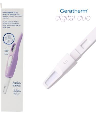 Geratherm Digital Duo Refill Pack - 7x Ovulation Test Sticks (LH 25 mIU/ml) for Accurate Pregnancy Tracking | International Shipping Available - Buy Online on SooperMarket.com