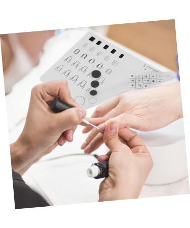 minkissy 1pc Silicone Manicure Pad Silicone Pad White Printing - Buy Online on SooperMarket.com