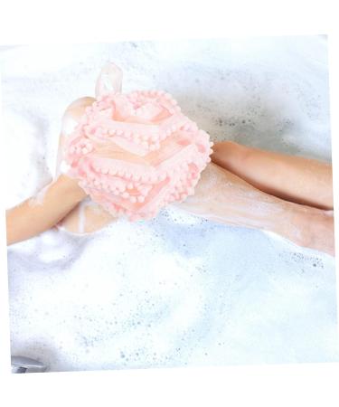 Gatuida Shower Ball - 2pcs Bath Scrub Flower Travel Body Brush & Back Cleaner Towel | Ideal for Relaxation & Cleaning - Buy Online on SooperMarket.com