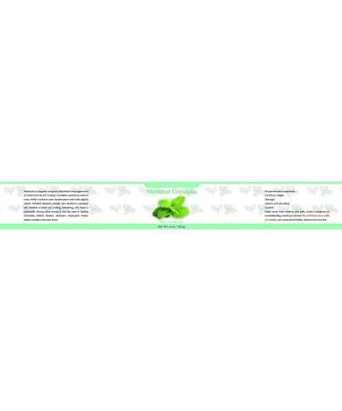 Viktairy Menthol Crystals 4 oz - 100% Pure Organic Mint Crystals for Shower Steamers, Creams, and Soaps - 4 Fl Oz - Buy Online on SooperMarket.com