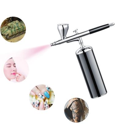 Paint Sprayer Rechargeable Airbrush Kit High Pressure Electric Mini Handhold Cosmetics Air Brush Scale Models Makeup Nail Art Compressor Set for Painting Ceilings Fences cabinets Part a Black - Buy Online on SooperMarket.com