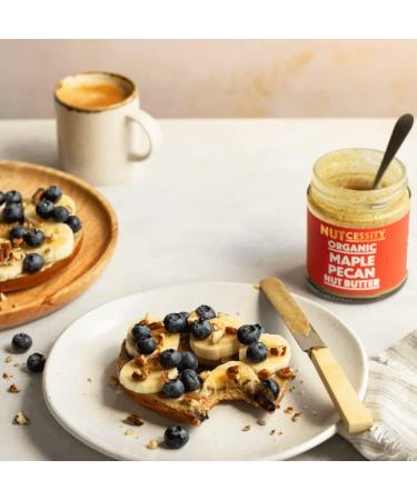 Organic Nut Butter (2 x 170g) Vegan Gluten-Free - Maple Pecan - Buy Online on SooperMarket.com