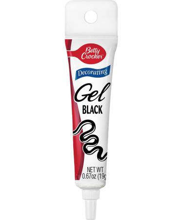 Betty Crocker Gel Icing, Black, 0.67 oz